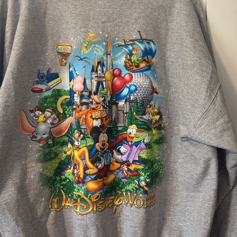 WDW Grey Zip-Up - Picture 4 of 4